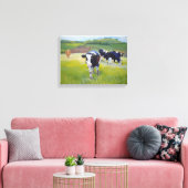 Toile Holstein Friesian Vows et peinture paysagère (Insitu(Salon))