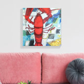Toile Homard du Maine (Insitu(Salon))