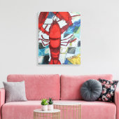 Toile Homard du Maine (Insitu(Salon))