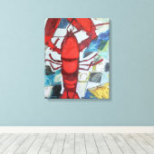 Toile Homard du Maine (Insitu (Plancher de Bois))