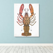 Toile Homard style (Insitu (Plancher de Bois))
