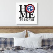 Toile HOME East Nashville (Insitu(Chambre))