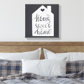 Toile Home Sweet Home (Insitu(Chambre))