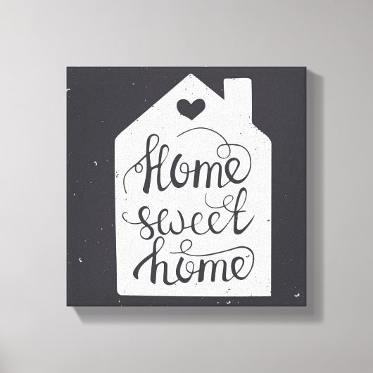 Toile Home Sweet Home (Recto)