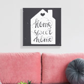 Toile Home Sweet Home (Insitu(Salon))