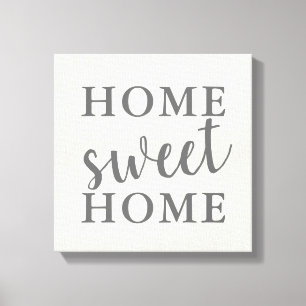 Toile Home Sweet Home