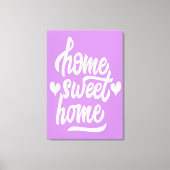 Toile Home Sweet Home (Recto)