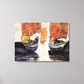 Toile Homer - Afterglow, peinture à l'aquarelle fine art (Recto)