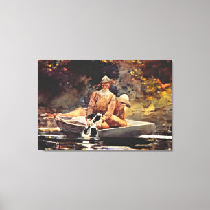 Toile Homer - Après la chasse