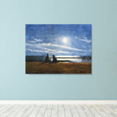 Toile Homer, Lune, art, (Insitu (Plancher de Bois))