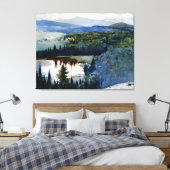 Toile Homer - Village indien, Adirondacks (Insitu(Chambre))