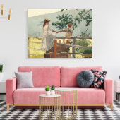 Toile Homère vintage Winslow Sur Le Stile (Insitu(Salon))