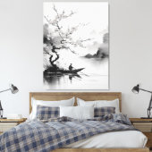 Toile homme chinois (Insitu(Chambre))