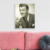 Toile Homme d'affaires (Insitu(Salon))