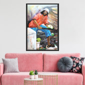 Toile Homme de gelée (Insitu(Salon))