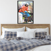 Toile Homme de gelée (Insitu(Chambre))