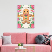 Toile Homme de pain d'épices (Insitu(Salon))