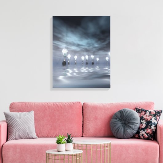 Toile Hommes avec idées (Insitu(Salon))