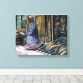 Toile Hommes du désert, Dons de la Mer. Jérusalem (Insitu (Plancher de Bois))