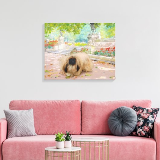 Toile Honey Pekingese (Insitu(Salon))