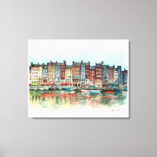 Toile Honfleur