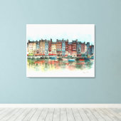 Toile Honfleur (Insitu (Plancher de Bois))