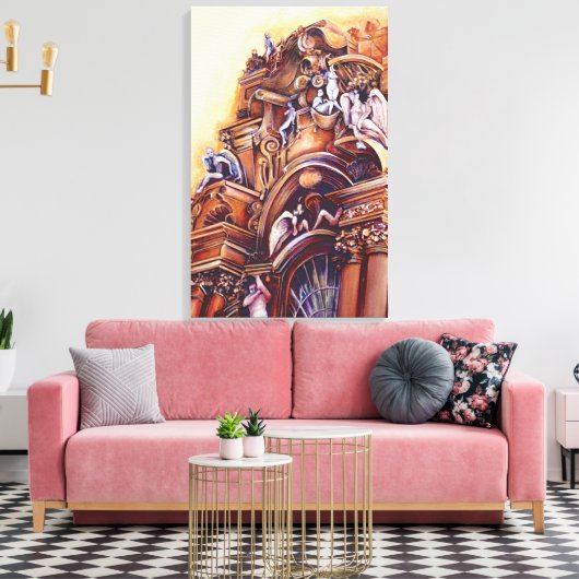 Toile Hongrois céleste (Insitu(Salon))