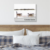 Toile Honkers - Oies du Canada (Insitu(Chambre))