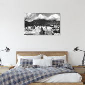 Toile Honolulu, HA - Vue de la ville depuis la tour Aloh (Insitu(Chambre))