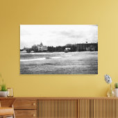 Toile Honolulu, HA - Vue de Moana & Royal Hawaiian (Insitu(Salon))