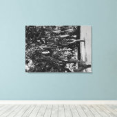 Toile Honolulu, HI - Université d'Hawaii (Insitu (Plancher de Bois))