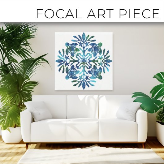 Toile Honu (tortue de mer)