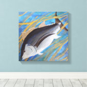 Toile Hooky de l'école (Insitu (Plancher de Bois))