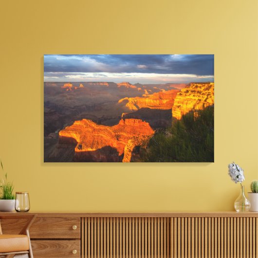 Toile Hopi Point Sunset 1 Canvas Imprimer (Insitu(Salon))