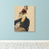 Toile Horatio Hare sur la chaise (Insitu (Plancher de Bois))