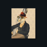 Toile Horatio Hare sur la chaise<br><div class="desc">Mode & Figuration</div>