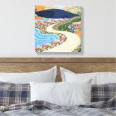 Toile Horizon apaisant (Insitu(Chambre))