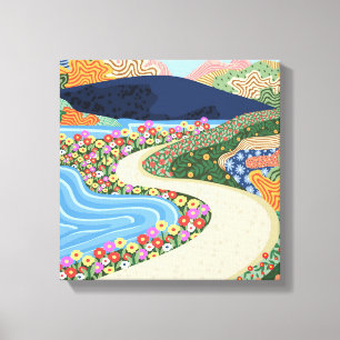 Toile Horizon apaisant