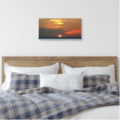 Toile Horizon Coucher de soleil Colorful Seascape Photog (Insitu(Chambre))