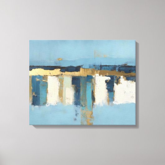 Toile Horizon dans un équilibre silencieux (Recto)
