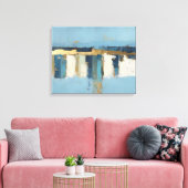 Toile Horizon dans un équilibre silencieux (Insitu(Salon))