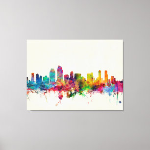 Toile Horizon de San Diego la Californie