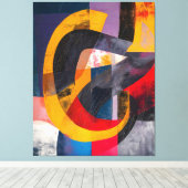 Toile Horizon Entrelacé (Insitu (Plancher de Bois))