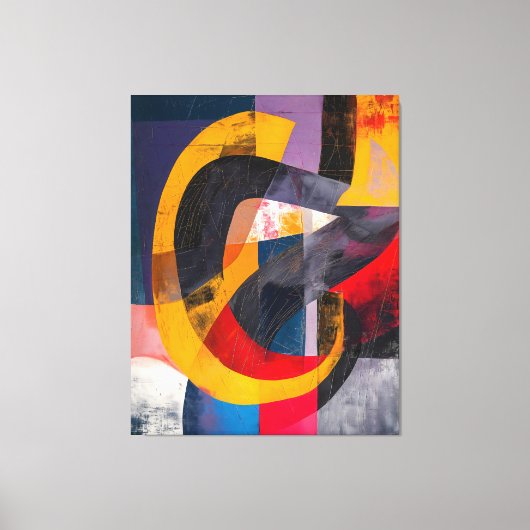 Toile Horizon Entrelacé (Recto)