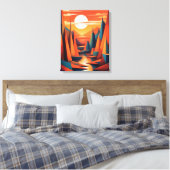 Toile Horizon Ethereal (Insitu(Chambre))