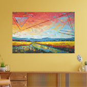 Toile Horizon fragmenté (Insitu(Salon))