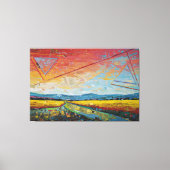 Toile Horizon fragmenté (Recto)