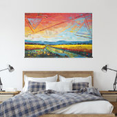 Toile Horizon fragmenté (Insitu(Chambre))