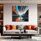 Toile Horizon infini