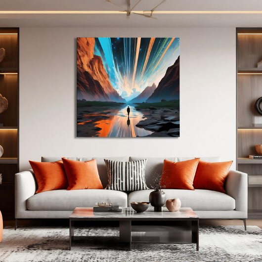 Toile Horizon infini